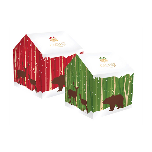 Cachet Christmas Chocolate House 100g
