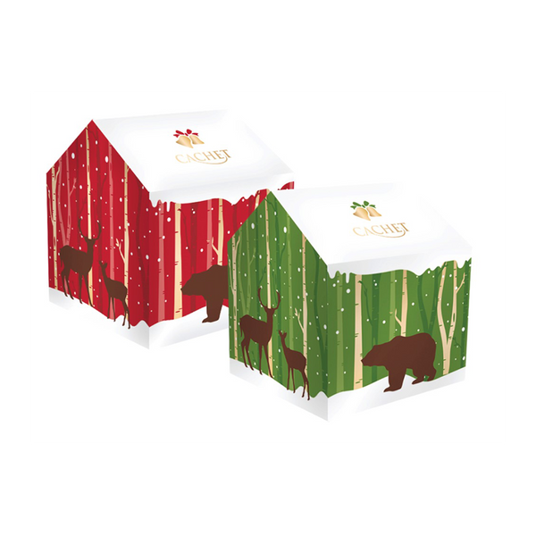Cachet Christmas Chocolate House 100g