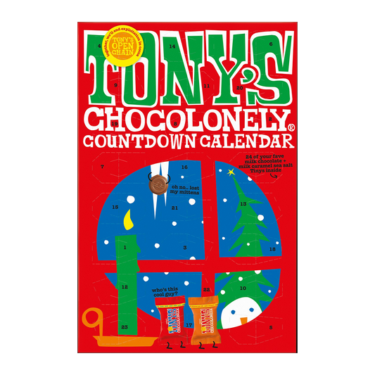 Tony's Chocolonely Countdown Calendar 216g