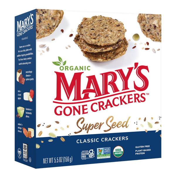 Mary's Gone Crackers Super Seed 155g