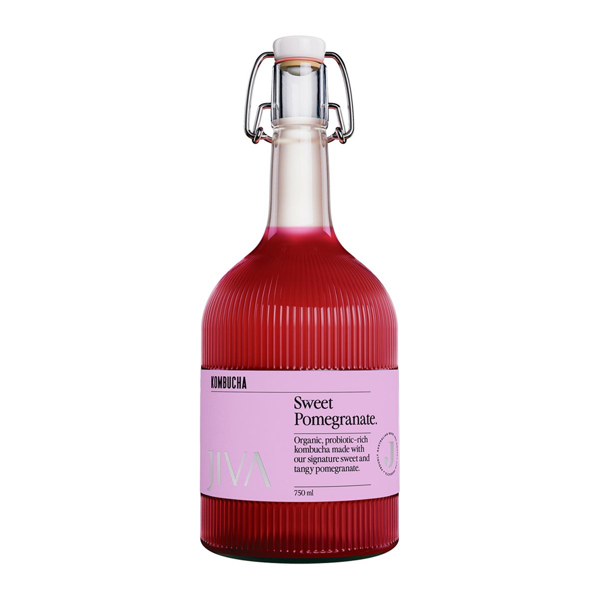 Jiva Kombucha Pomegranate 750ml