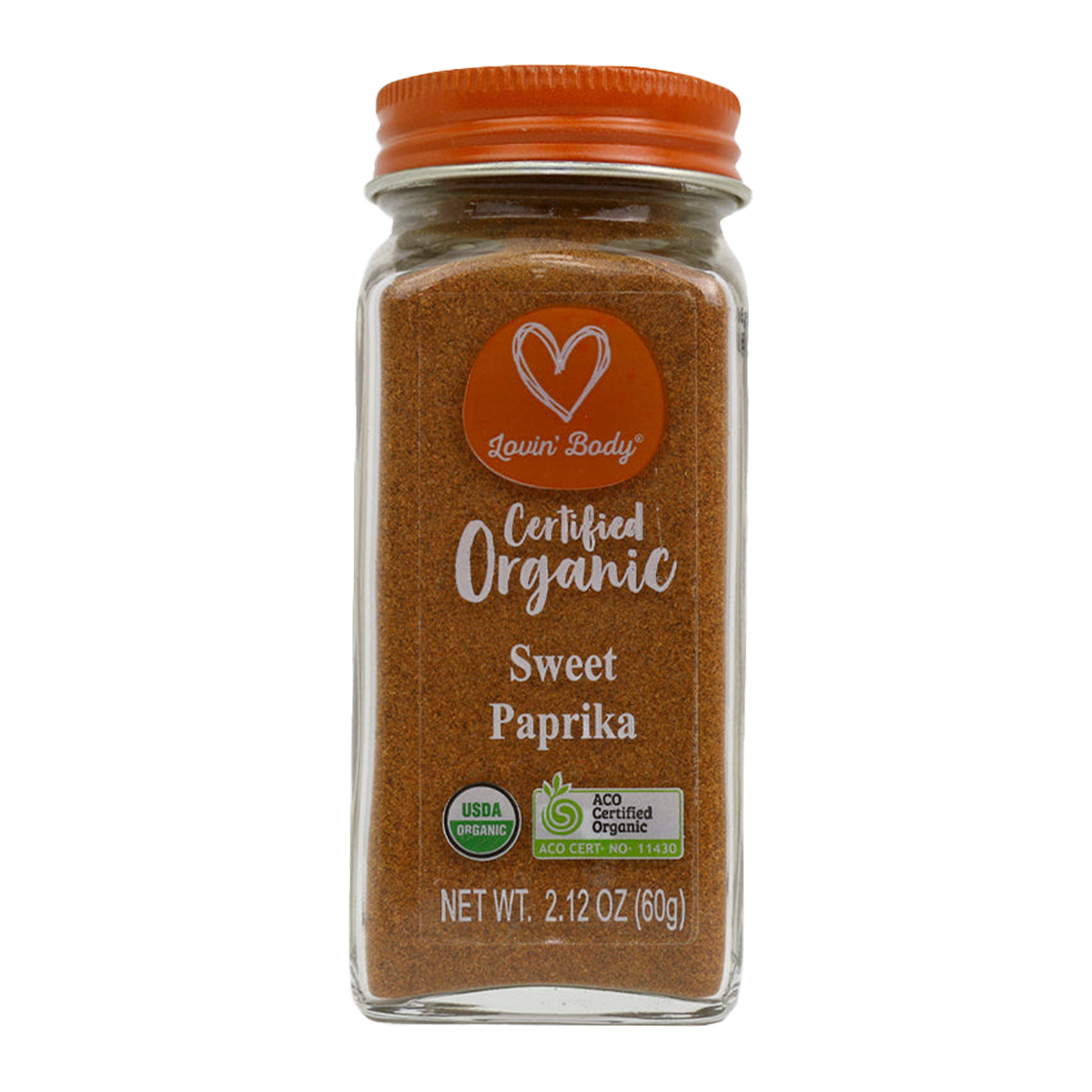 Lovin Body Organic Sweet Paprika 60g