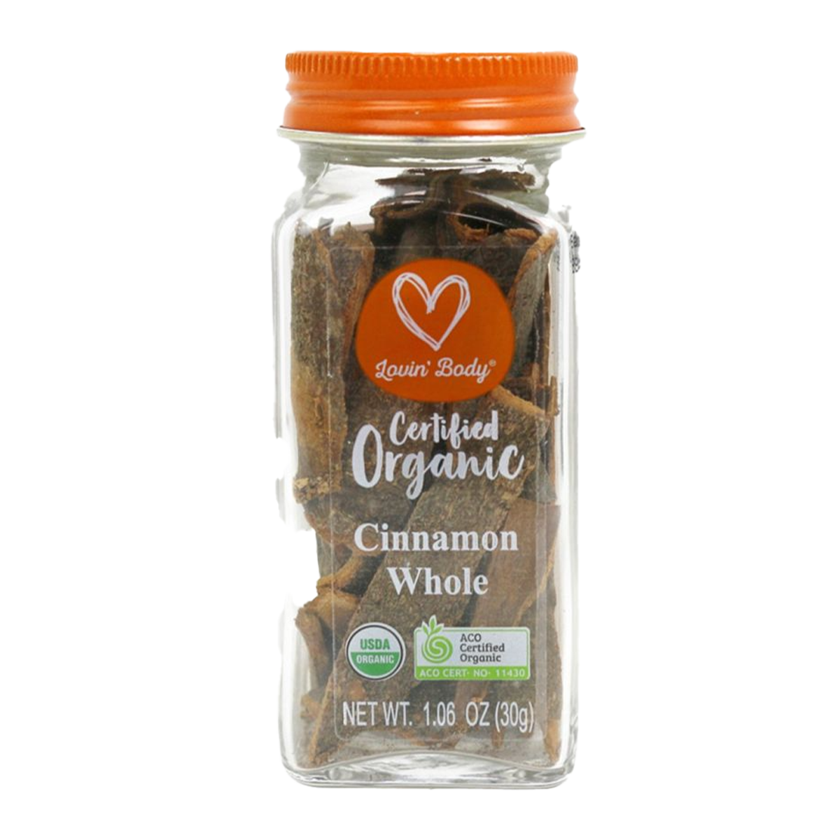 Lovin Body Organic Cinnamon 30g