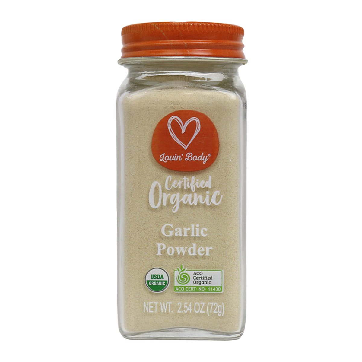 Lovin Body Organic Garlic Powder 72g