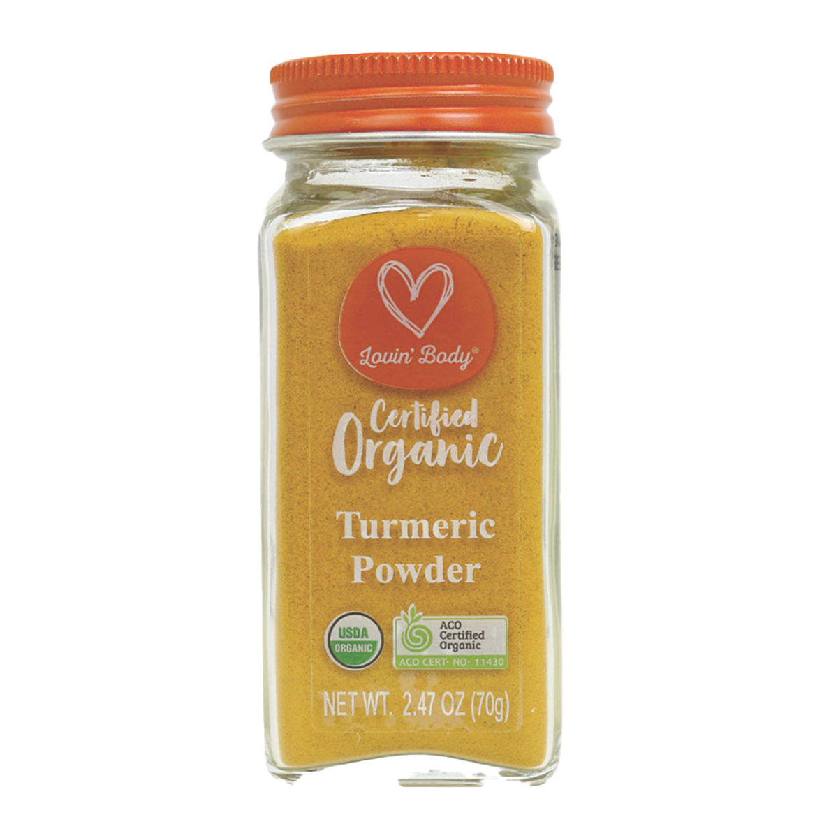 Lovin Body Organic Turmeric Powder 70g