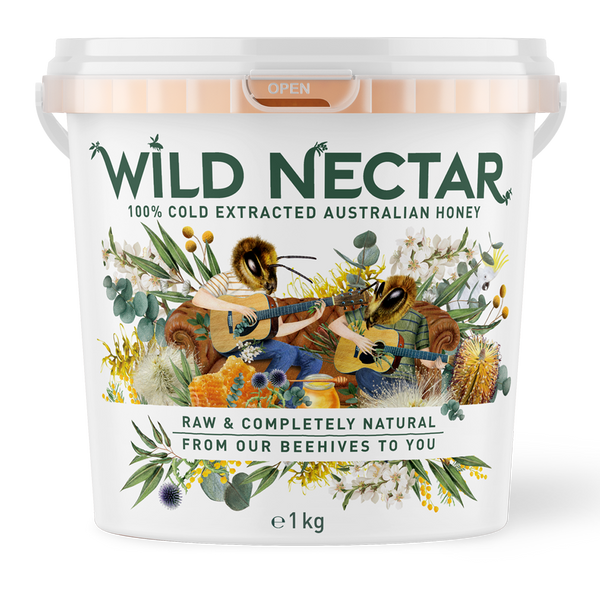 Wild Nectar Australian Honey Bucket 1kg
