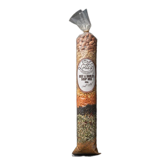 Lolli's Artisan Beef and Barley Soup Mix 400g