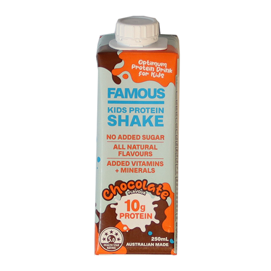 Famous Kids Chocolate Protein Shake 250ml