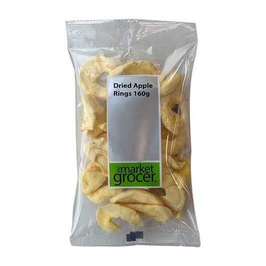 The Market Grocer Apple Dried Rings 160g