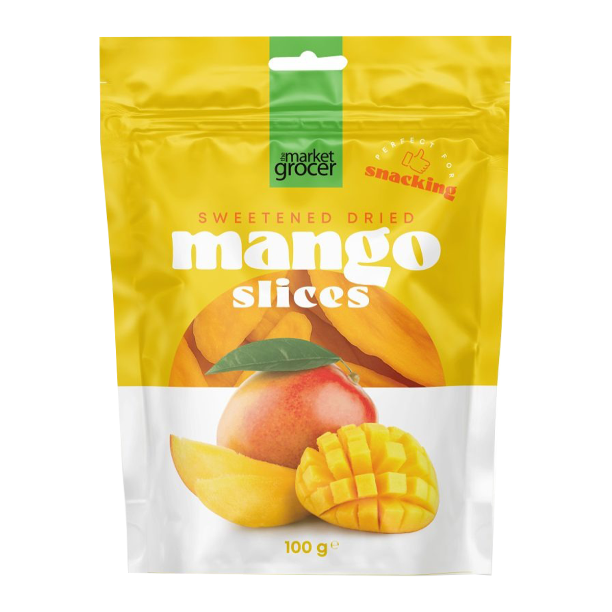 The Market Grocer Mango Dried Slices 100g