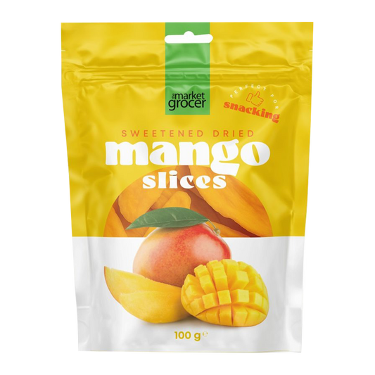 The Market Grocer Mango Dried Slices 100g