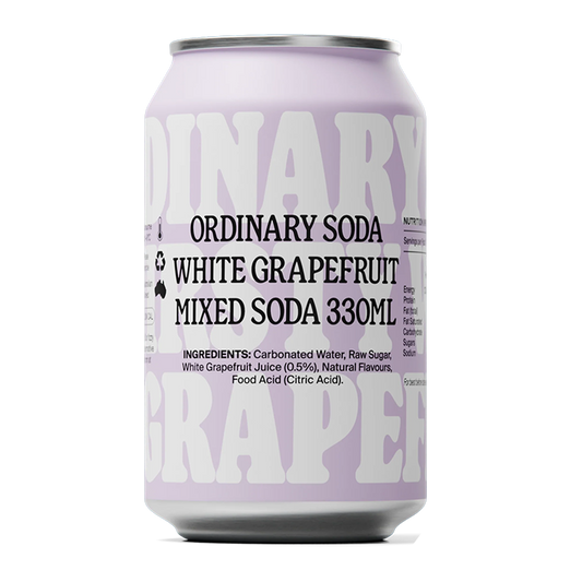 Ordinary Soda White Grapefruit 330ml