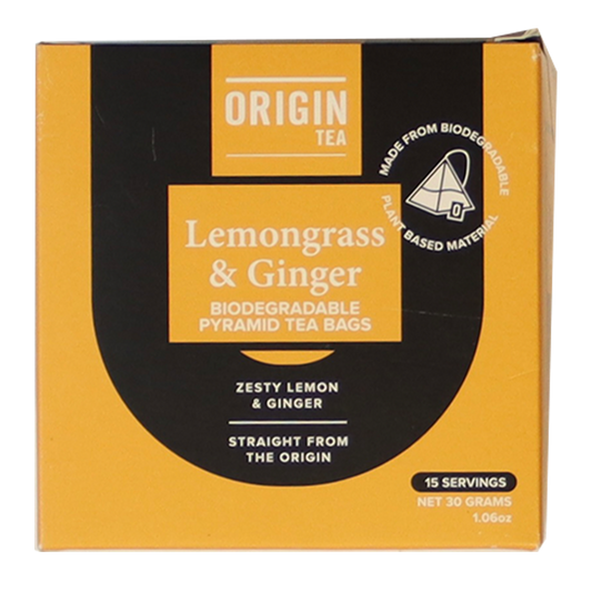 Origin Tea Lemongrass & Ginger x15 30g
