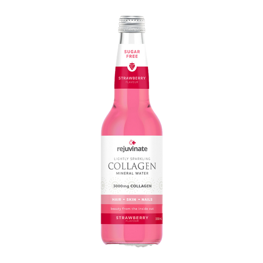 Rejuvinate Collagen Sparkling Water Strawberry 350ml