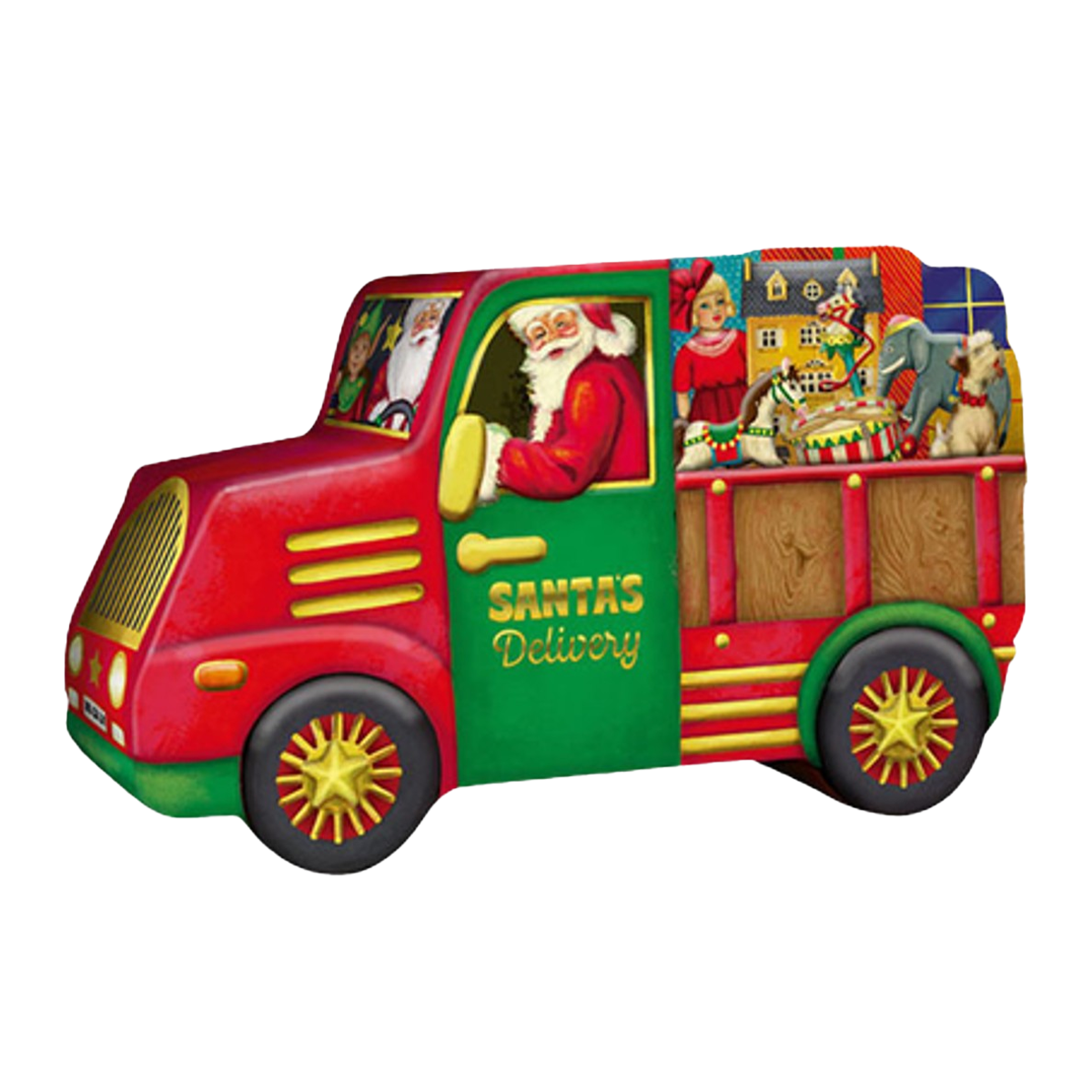 Windel Chocolate Santa Van Tin 123g