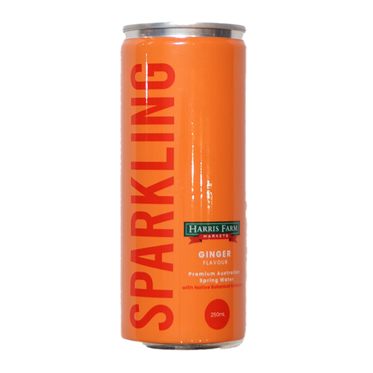 Harris Farm Water Sparkling Ginger 250ml