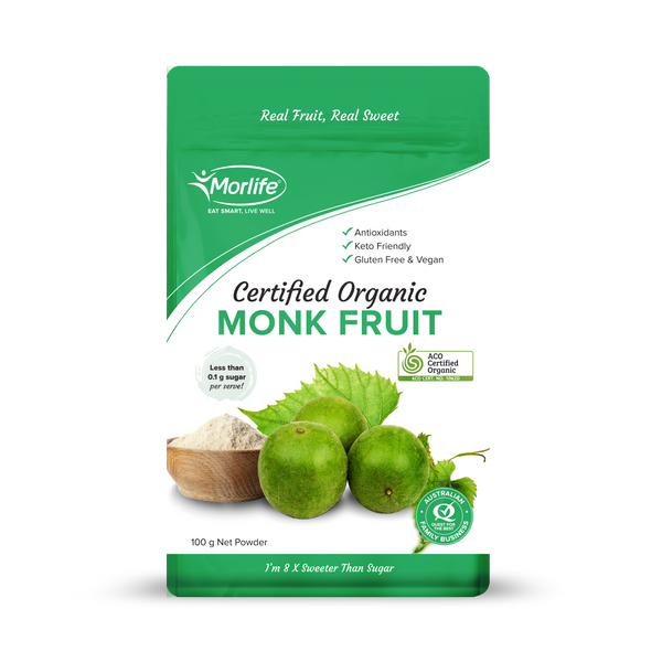 Morlife Organic Monk Fruit Powder 100g