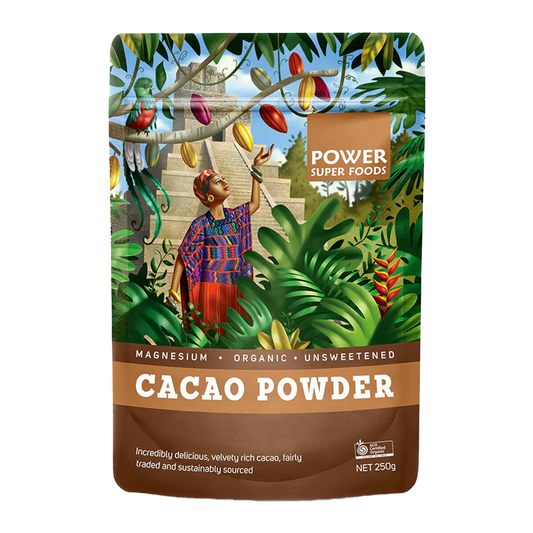Power Super Foods Organic Cacao Powder 250g