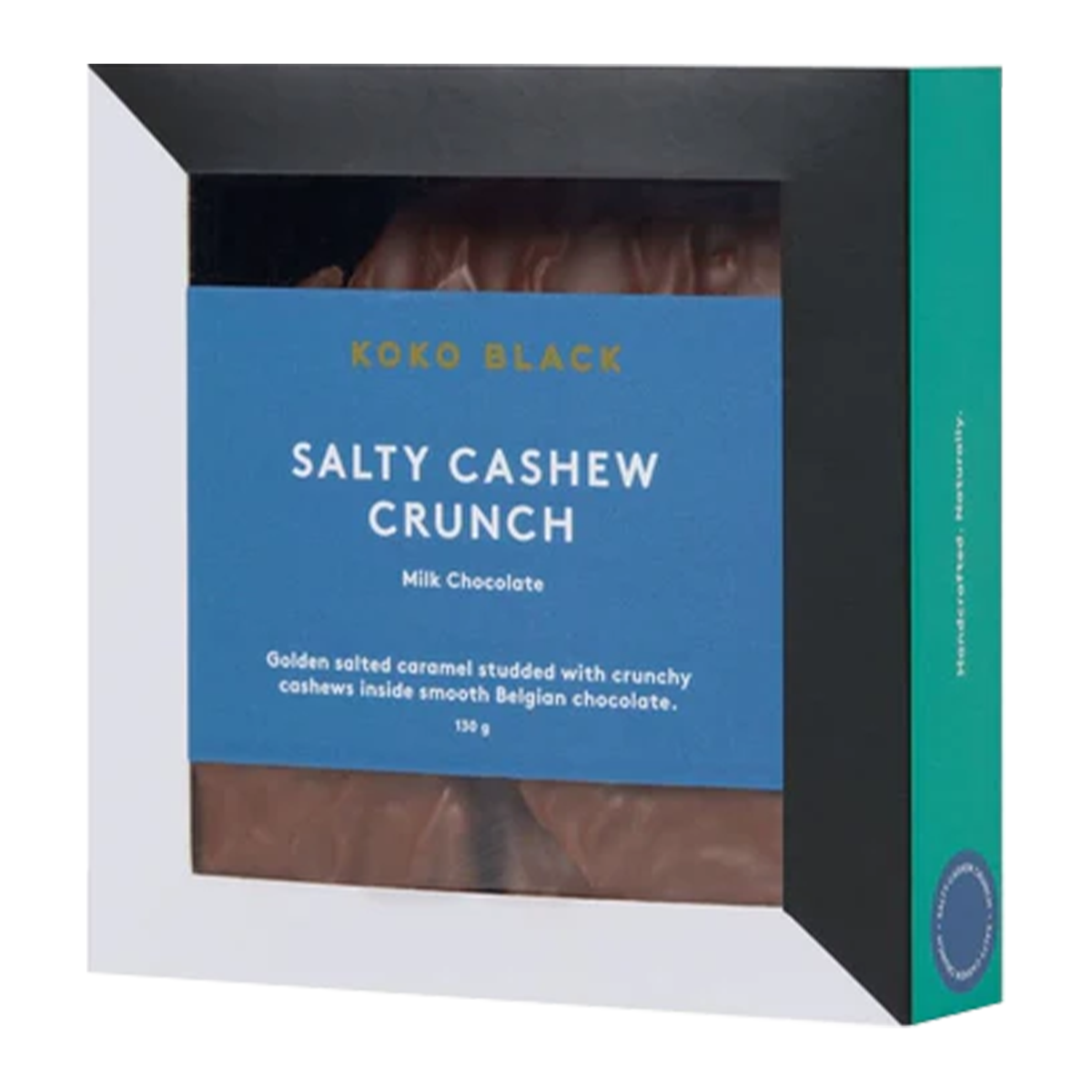 Koko Black Salty Cashew Crunch Milk Chocolate 130g