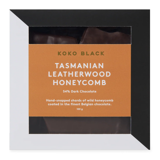 Koko Black Tasmanian Leatherwood Honeycomb Dark Chocolate 100g