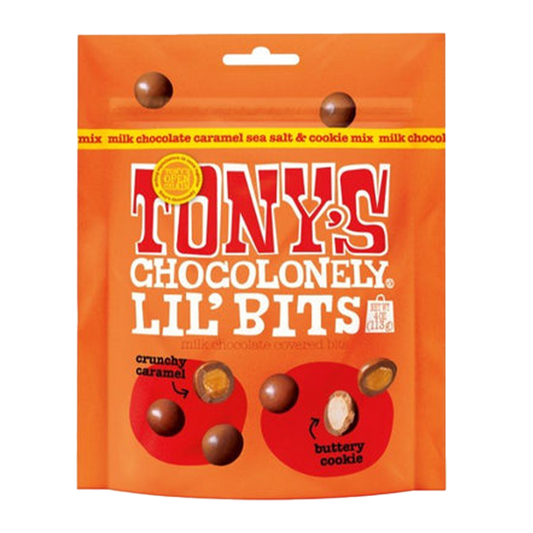Tony's Chocolonely Lil Bits Caramel Sea Salt & Cookie Mix 113g
