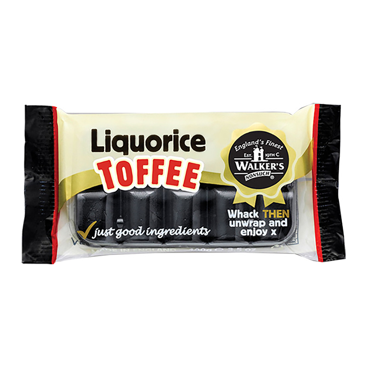 Walkers Liquorice Toffee 100g