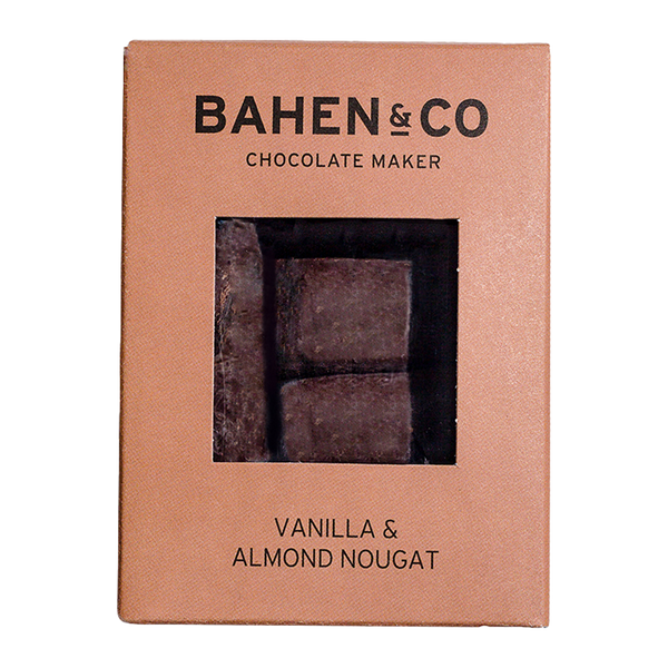 Bahen and Co Vanilla and Almond Nougat 100g