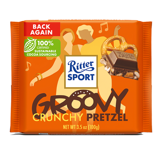 Ritter Sport Groovy Crunchy Pretzel 100g