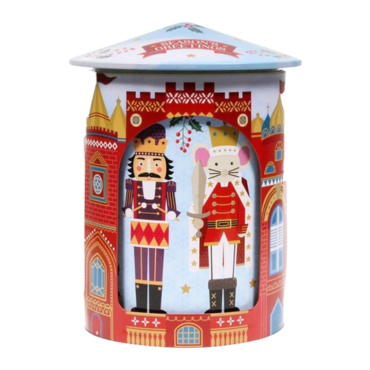 Grandma Wild Nutcracker Musical Tin with Biscuits 200g