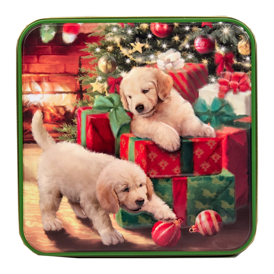 Grandma Wild Puppies and Present Tin Biscuits 200g