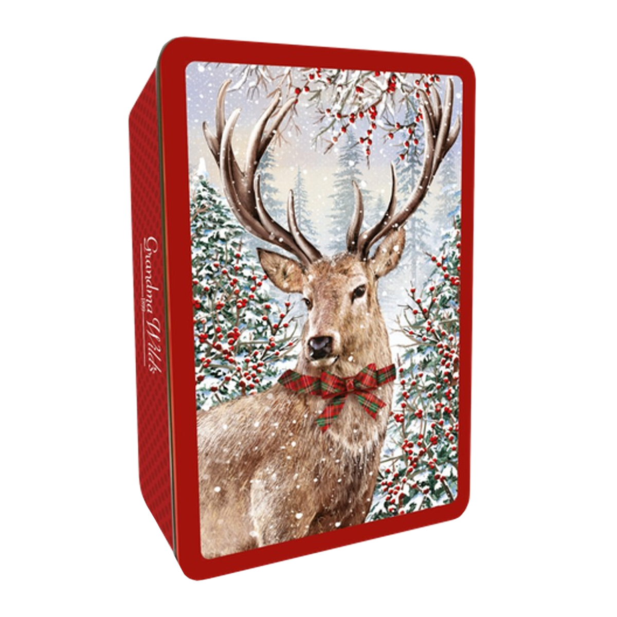 Grandma Wild Biscuits Snowy Stag Tin 300g