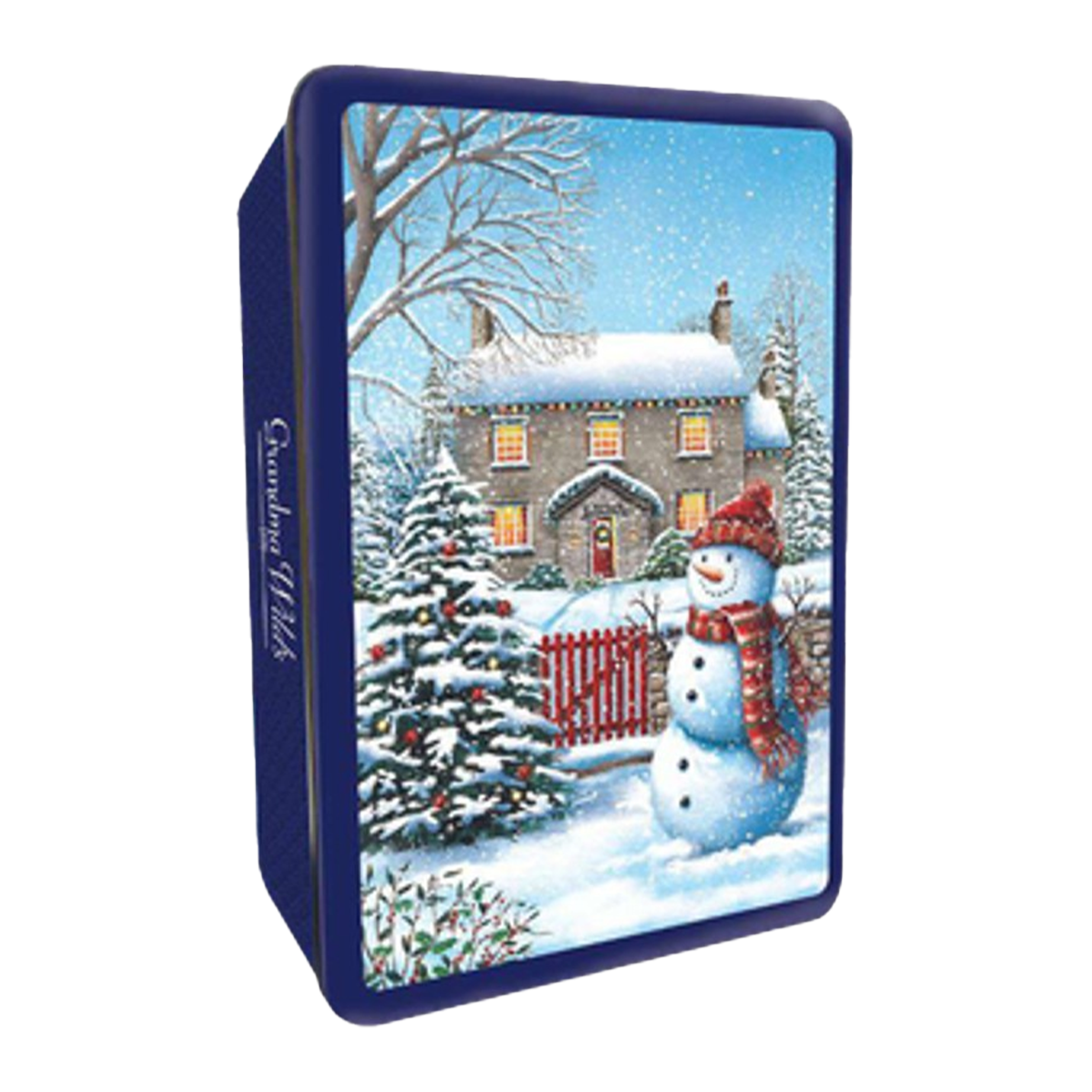 Grandma Wild Biscuits Snowy Cottage Tin 300g