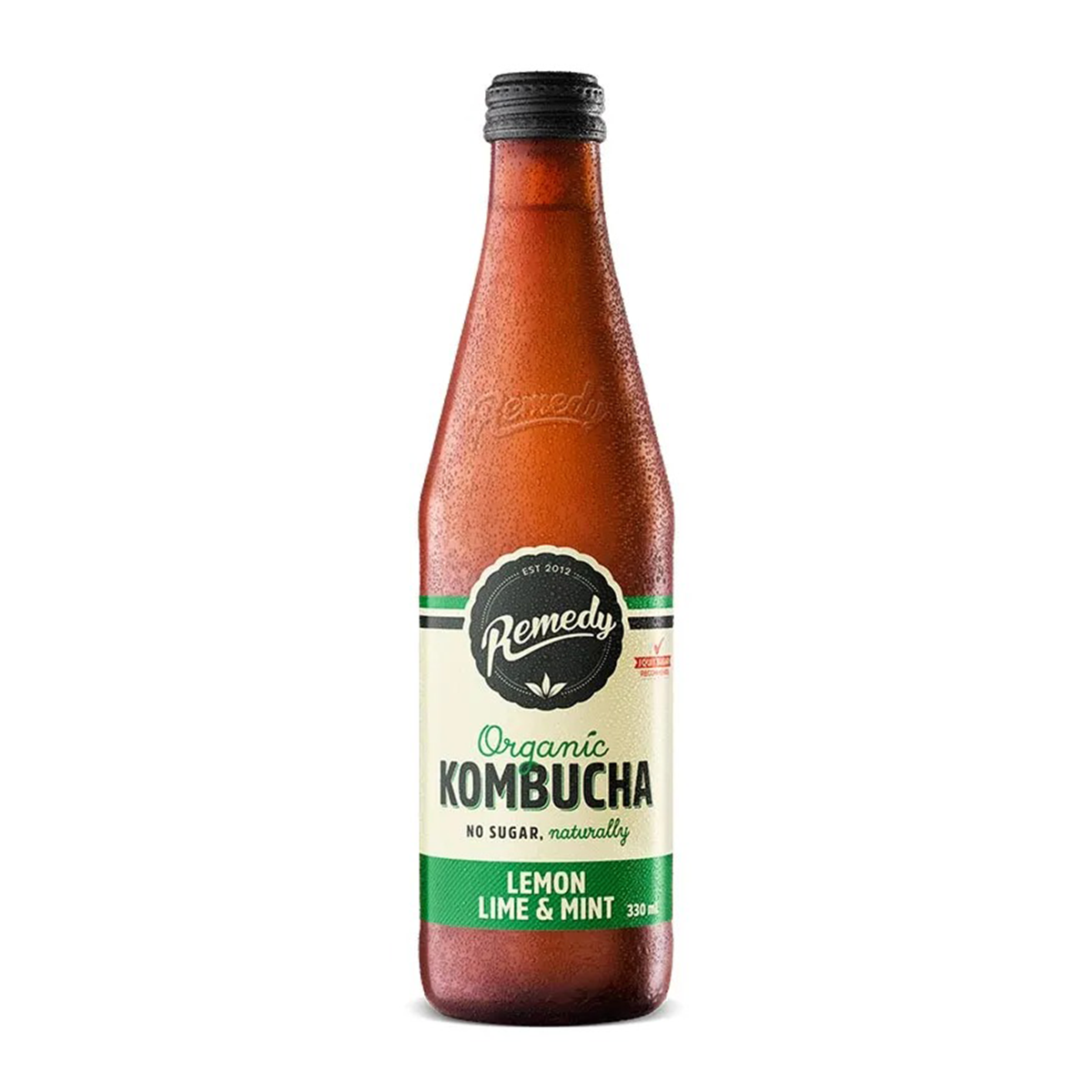 Remedy Drinks Organic Kombucha Lemon Lime 330ml