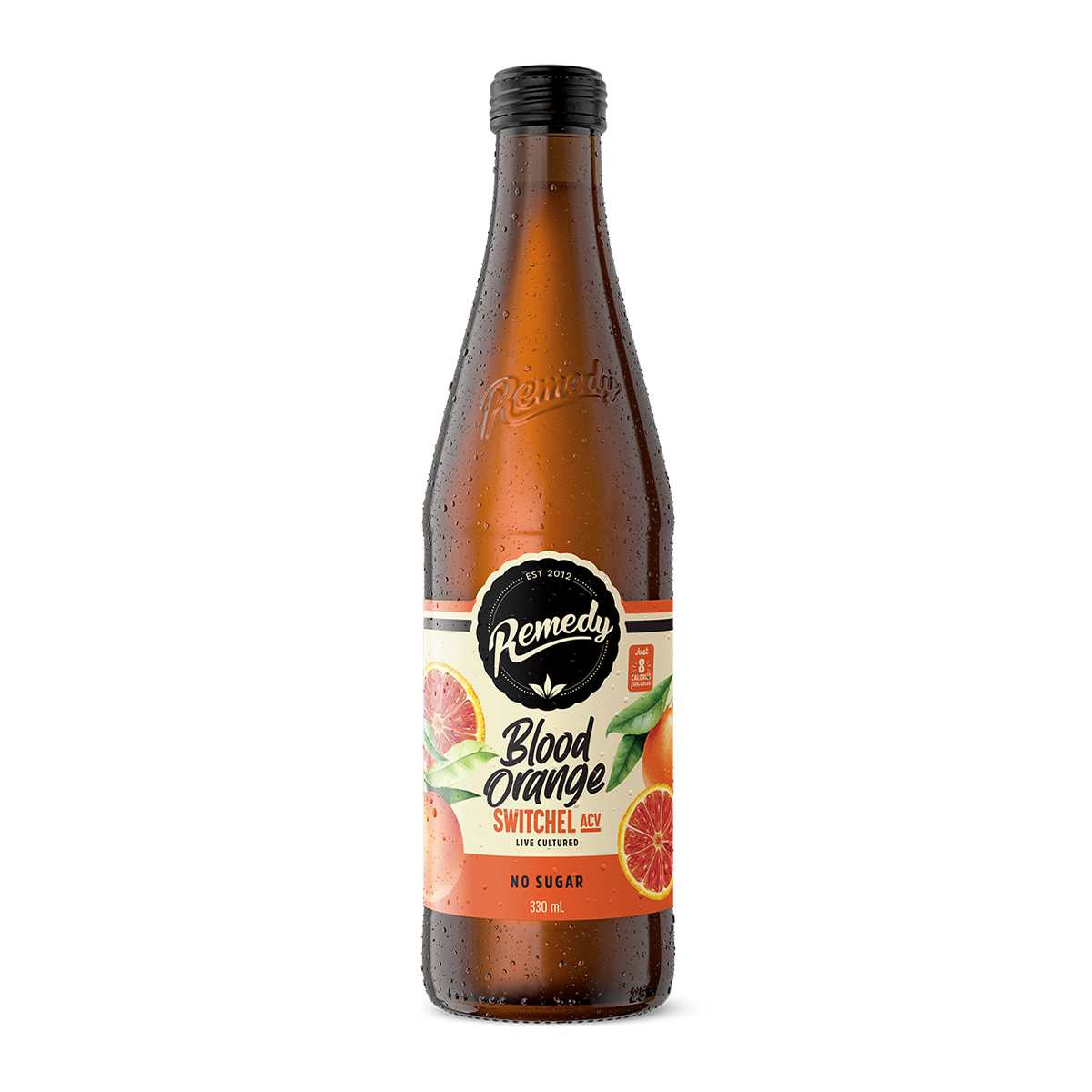 Remedy Drinks Sodaly Blood Orange 330ml