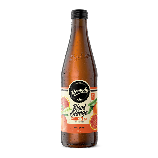 Remedy Drinks Sodaly Blood Orange 330ml