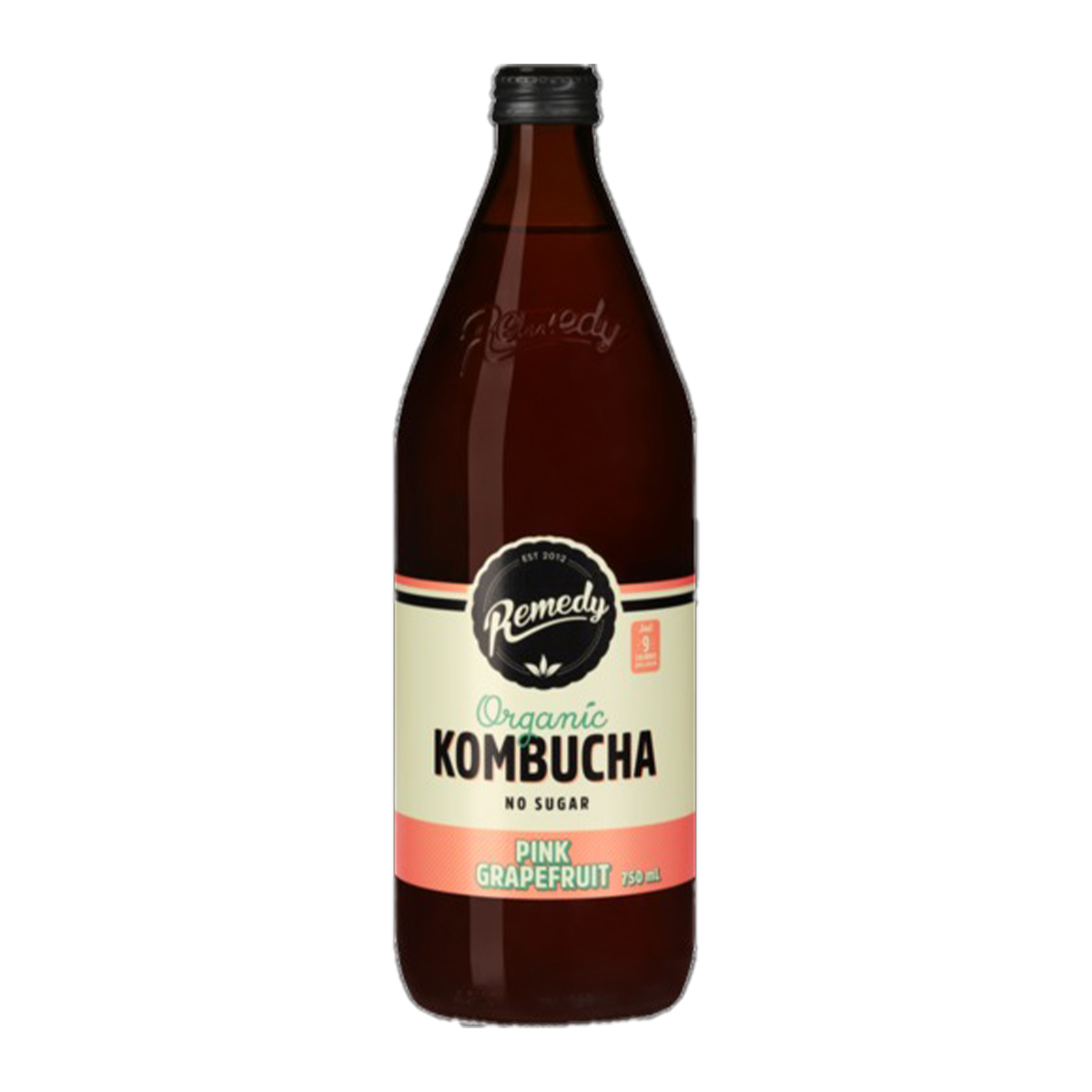 Remedy Drinks Organic Kombucha Pink Grapefruit
