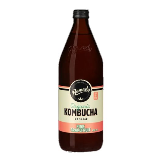 Remedy Drinks Organic Kombucha Pink Grapefruit