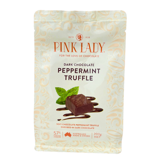 Pink Lady Dark Chocolate Peppermint Truffle 200g