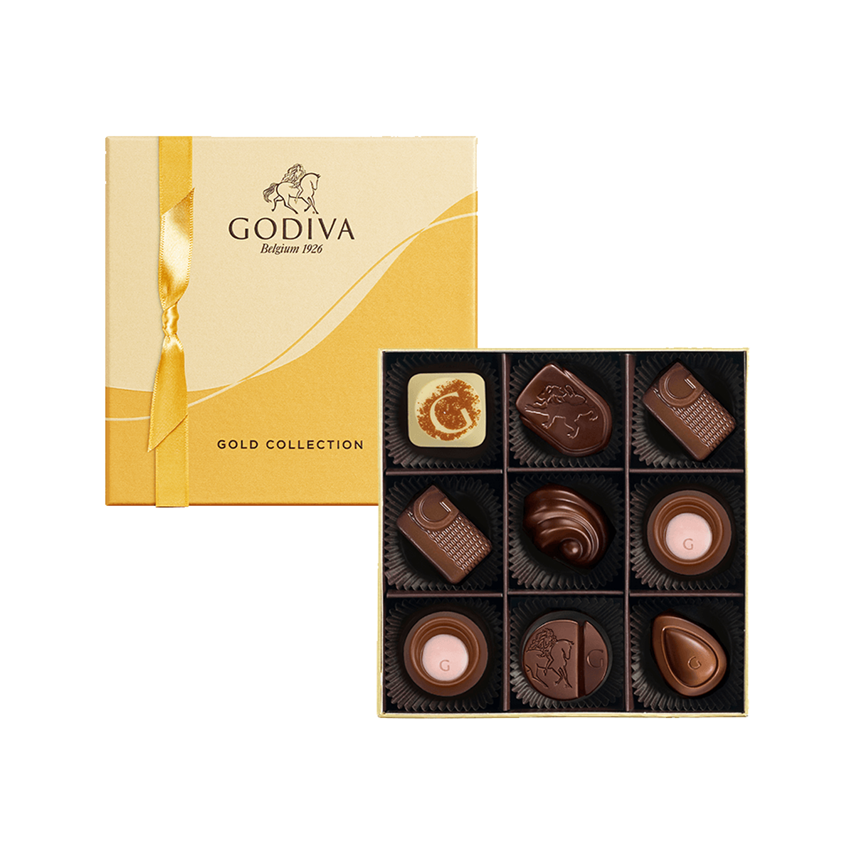 Godiva Gold Collection Gift Box 9pcs