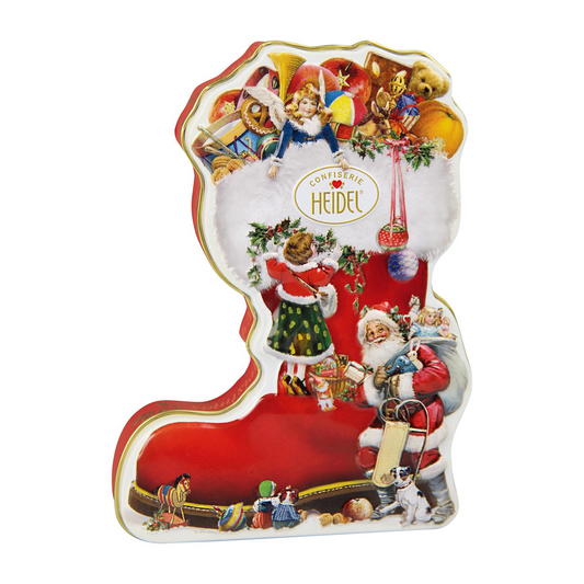 Confiserie Heidel Milk Chocolate Balls Christmas Boot 63g