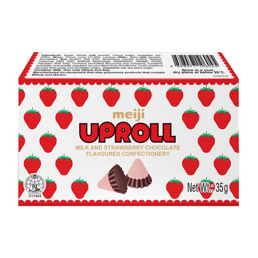 Meiji Uproll Milk Chocolate 35g