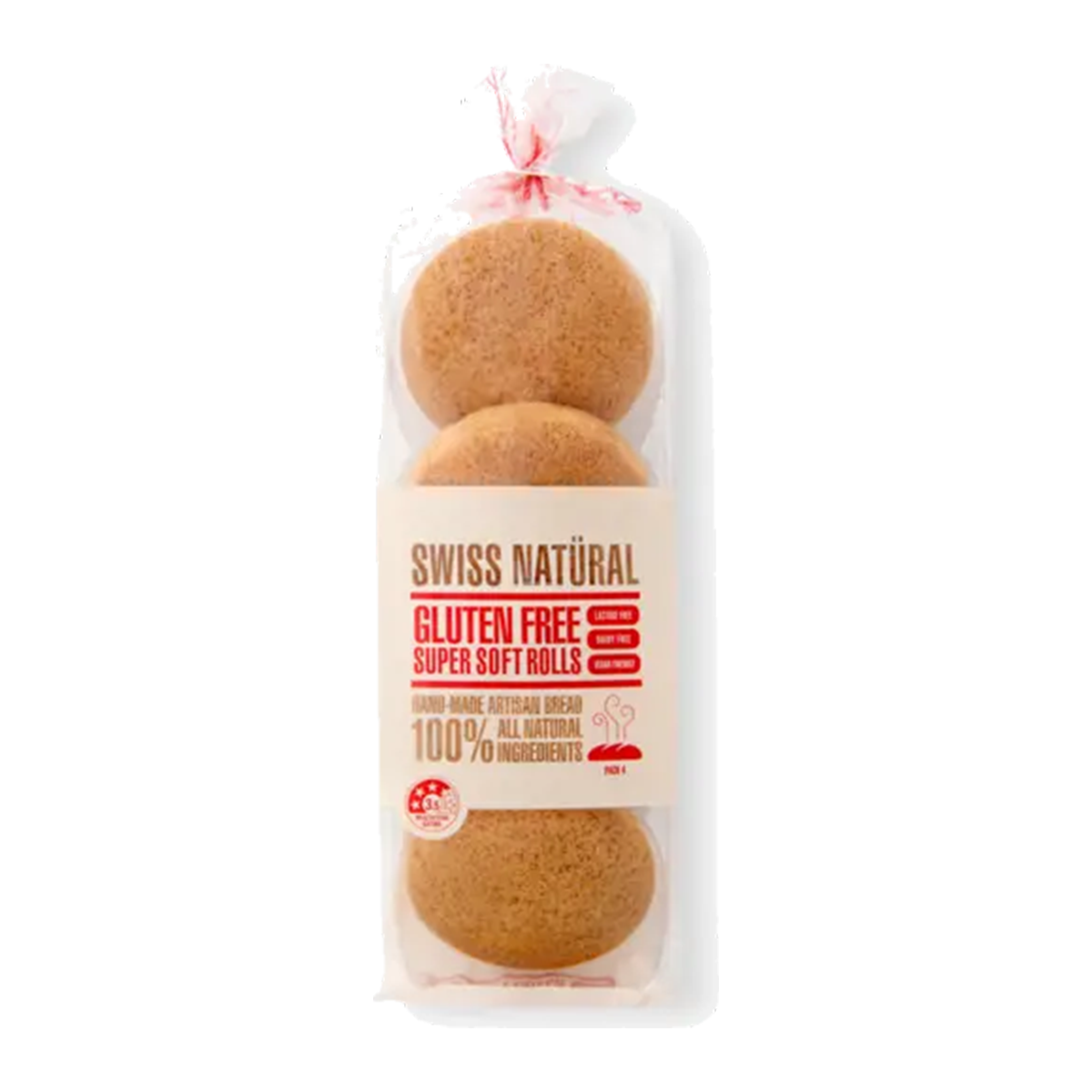 Swiss Natural Gluten Free Rolls x3 200g