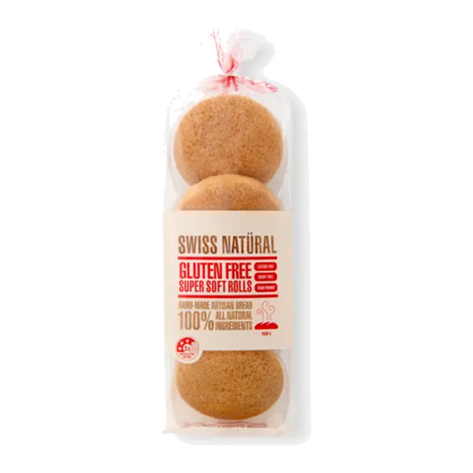 Swiss Natural Gluten Free Rolls x3 200g