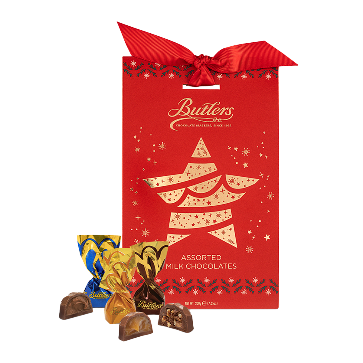 Butler's Milk Chocolate Xmas Assorted 200g
