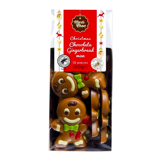 Martinez Ginger Bread Men Milk Chocolate 150g