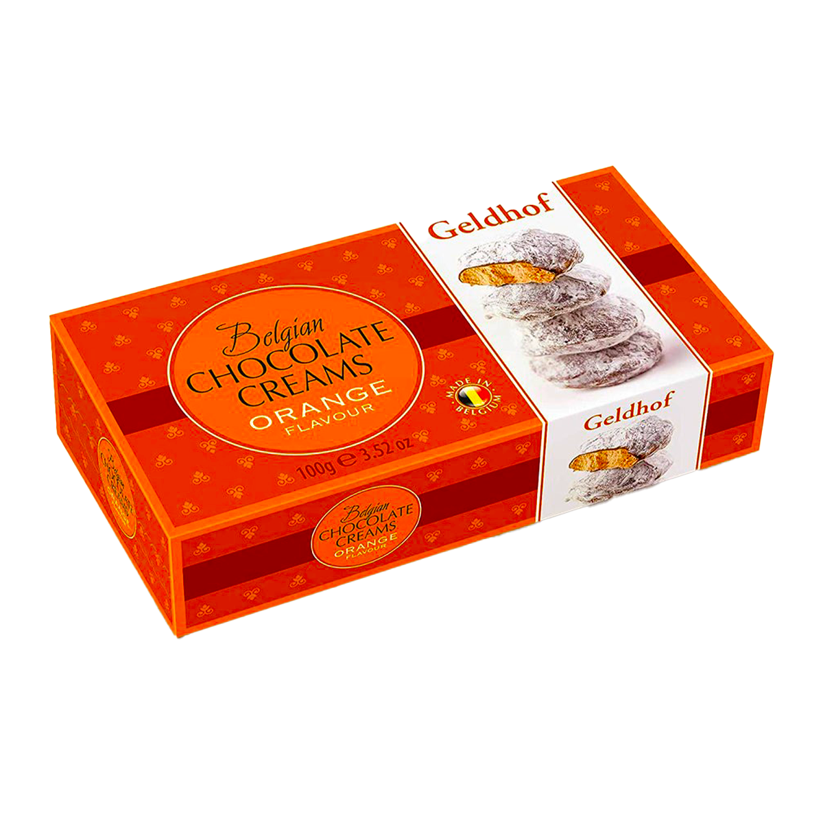 Geldhof Chocolate Creams Orange 100g