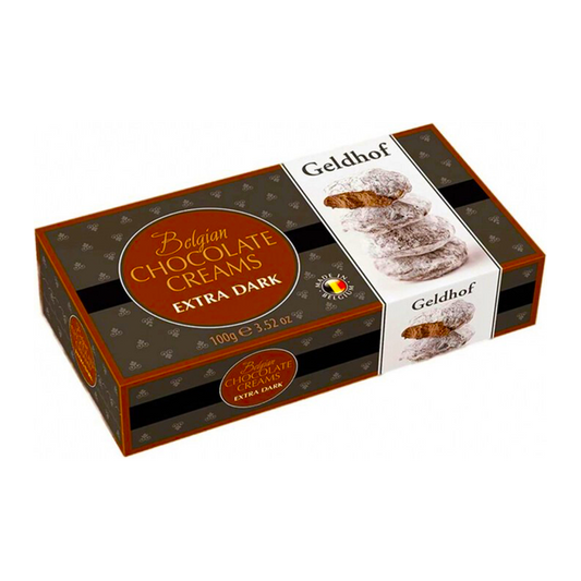 Geldhof Chocolate Creams Extra Dark 100g