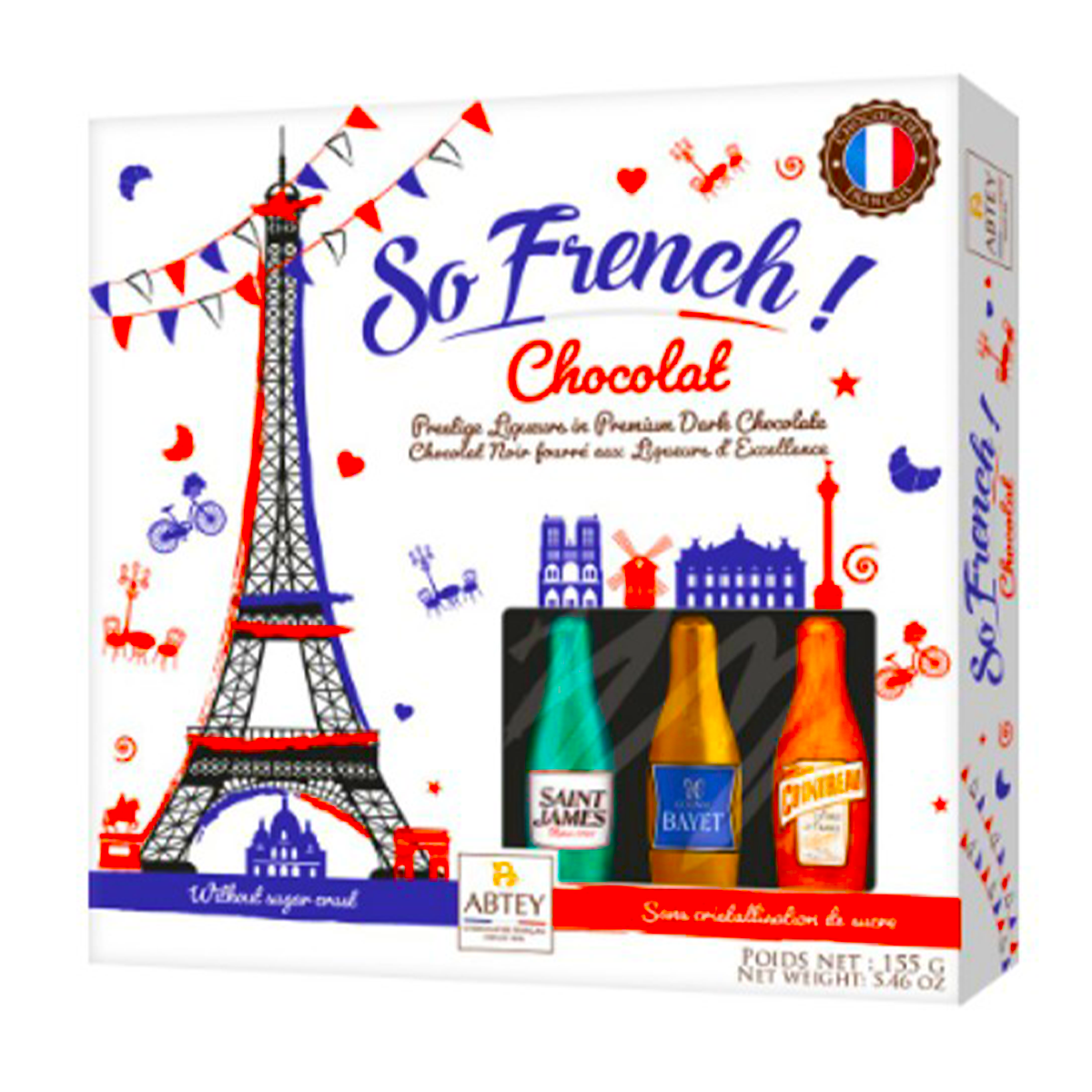 Abtey La Dolce Vita's Dark Chocolate Liquers 155g