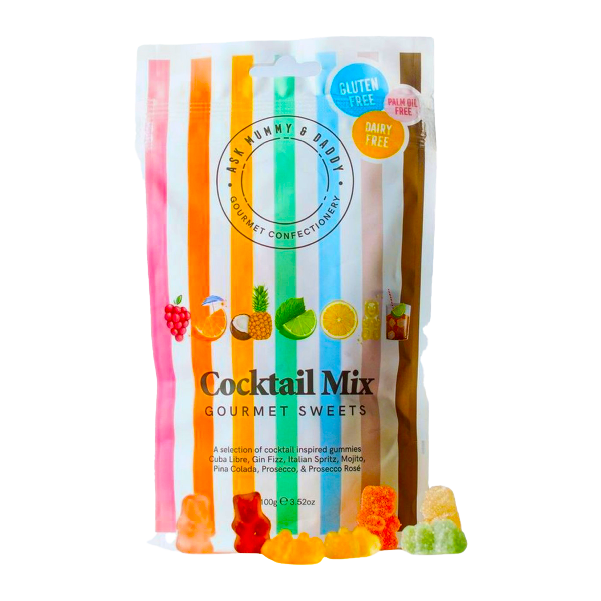 Ask Mummy and Daddy Gourmet Sweets Cocktail Mix 100g