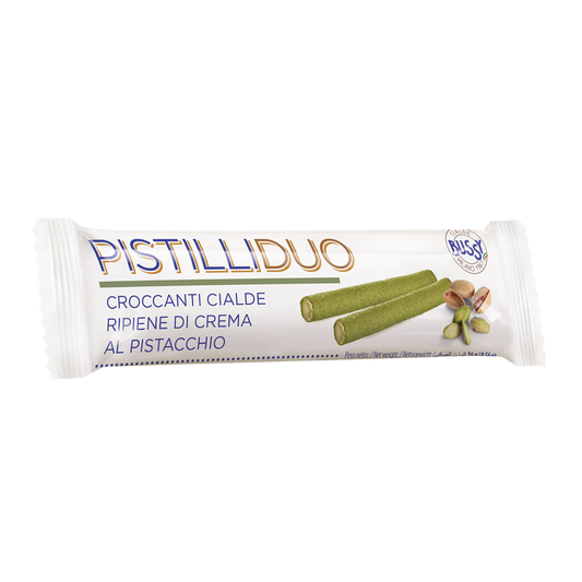 Bussy Wafer Rolls with Pistachio Cream 120g